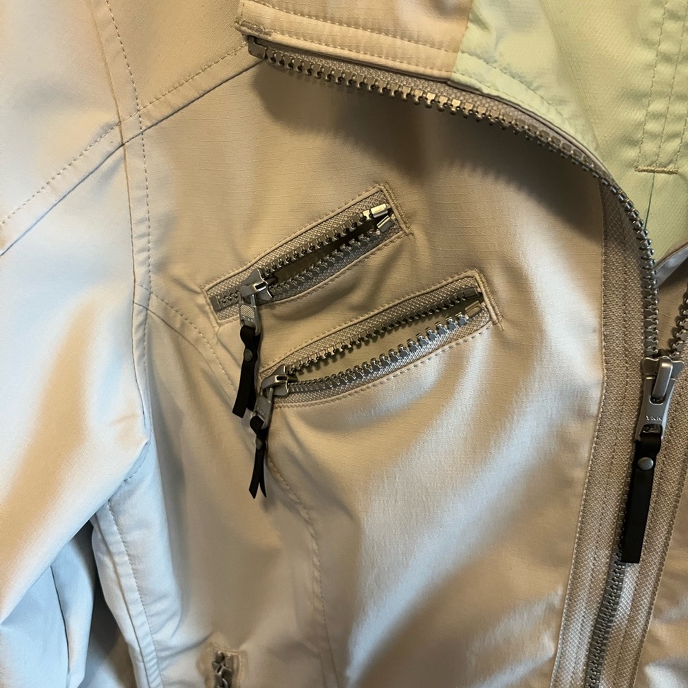 Marmot Light Gray Zip-Up Jacket - image 5